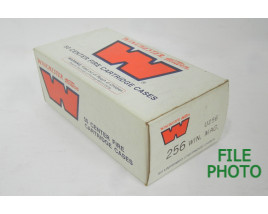 Unprimed 256 Win Mag Brass Casings by Winchester-Western