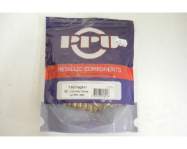 Unprimed 7.62 Nagant Brass Casings by PPU