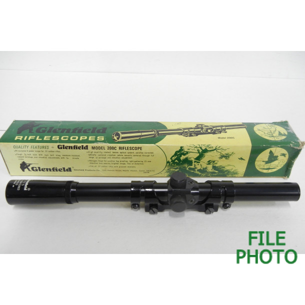 Glenfield Model 200C Rimfire Rifle Scope - 4 x 15MM - Original