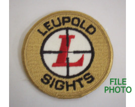 Leupold Sights Patch - 3 Inch Diameter