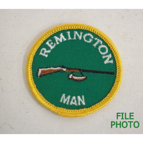 Remington Man Patch - 2 Inch Diameter