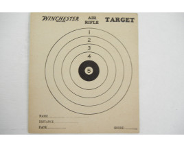 Winchester Air Rifle Target - Form No. 1407