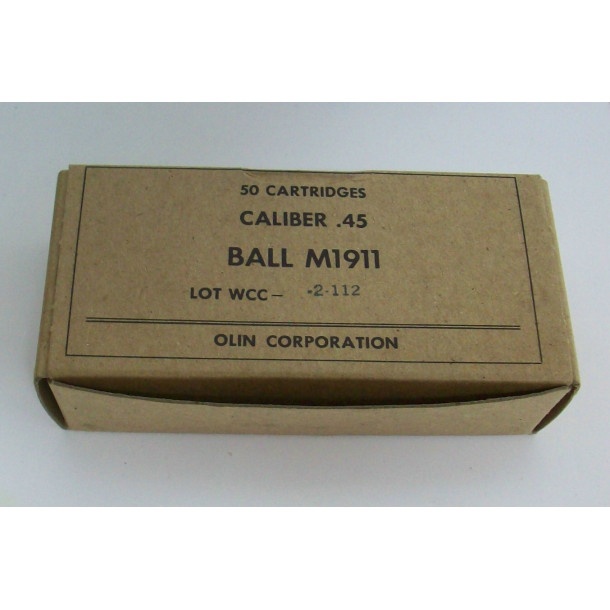 WCC Olin Corp 45 ACP Ammunition