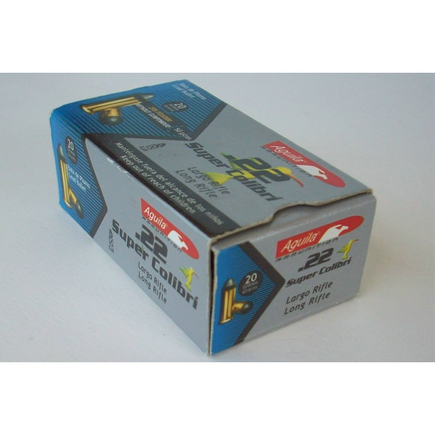 Aguila Super Colibri Box of 22 LR Ammunition