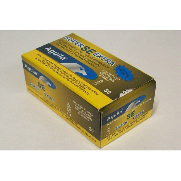 Aguila Super SE Extra Box of 22 LR Ammunition