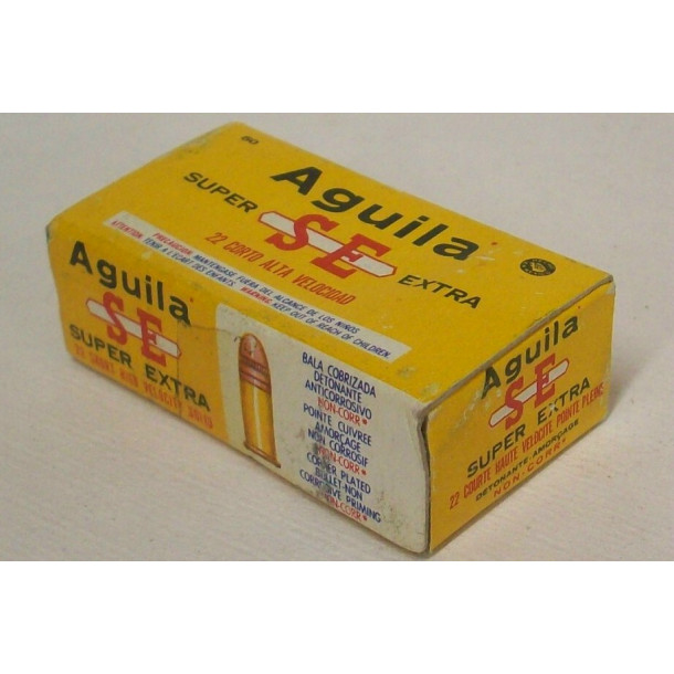 Aguila Super Extra Box of 22 Short Ammuition