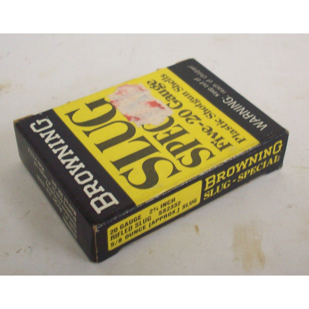 Browning Slug-Special Box of 20 Gauge 2 3/4" Shotgun Ammunition