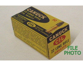 C-I-L Canuck Box of 22 LR Ammunition