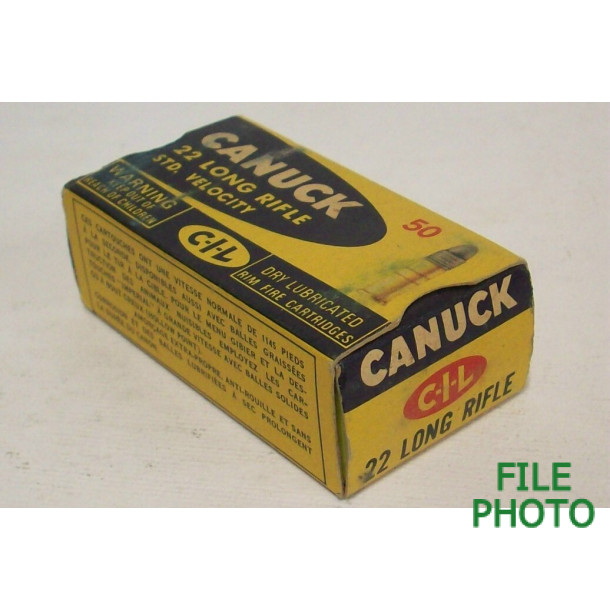 C-I-L Canuck Box of 22 LR Ammunition