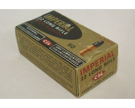 C-I-L Imperial High Velocity Plated Box of 22 LR Ammunition