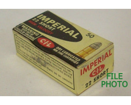 C-I-L Imperial High Velocity Box of 22 Short Ammunition