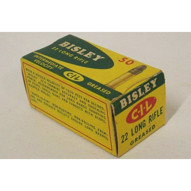 C-I-L Bisley Box of 22 LR Ammunition