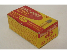 C-I-L Whiz-Bang Box of 22 Short Ammunition