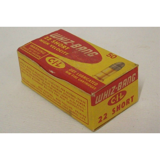 C-I-L Whiz-Bang Box of 22 Short Ammunition