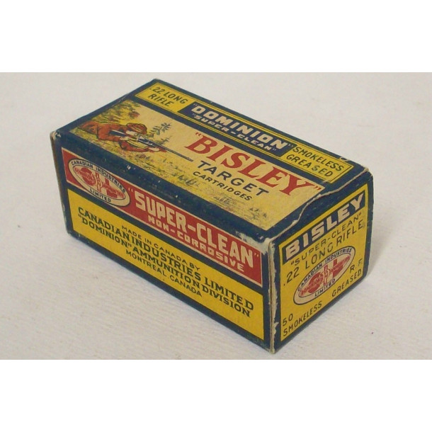 C-I-L Dominion Bisley Box of 22 LR Ammunition