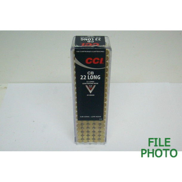 CCI Sub-Sonic CB 22 Long Ammunition