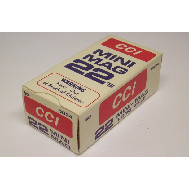 CCI Mini Mag Box of 22 LR Ammunition