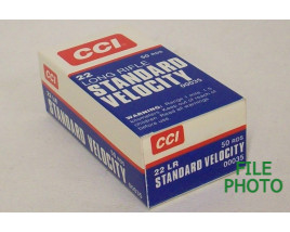 CCI Standard Velocity Box of 22 LR Ammuition