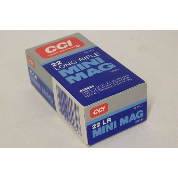 CCI Mini Mag Box of 22 LR Ammuition