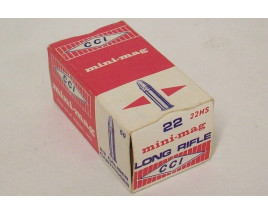 CCI Mini-Mag Box of 22 LR Ammunition - Partial Box