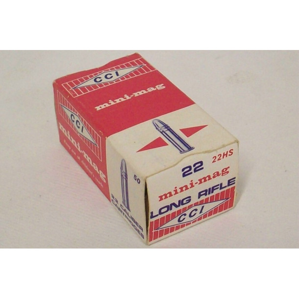 CCI Mini-Mag Box of 22 LR Ammunition - Partial Box