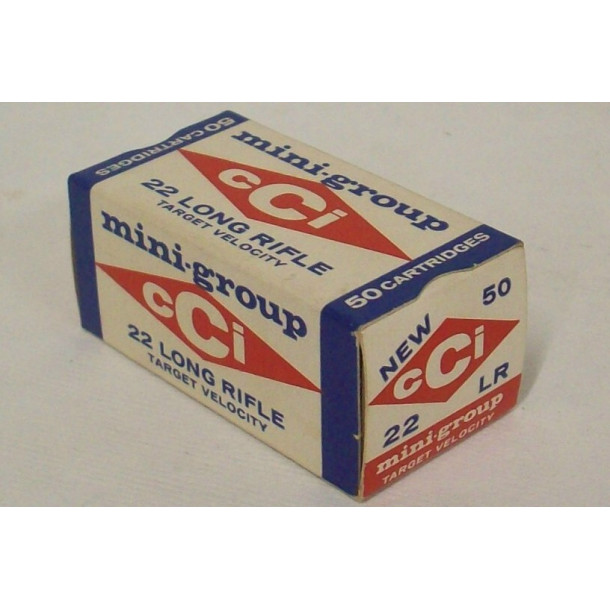 CCI Mini-Group Target Box of 22 LR Ammuition