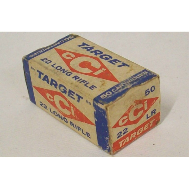 CCI Target Box of 22 LR Ammuition - Partial Box