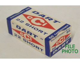CCI Dart Box of 22 Short Ammuition