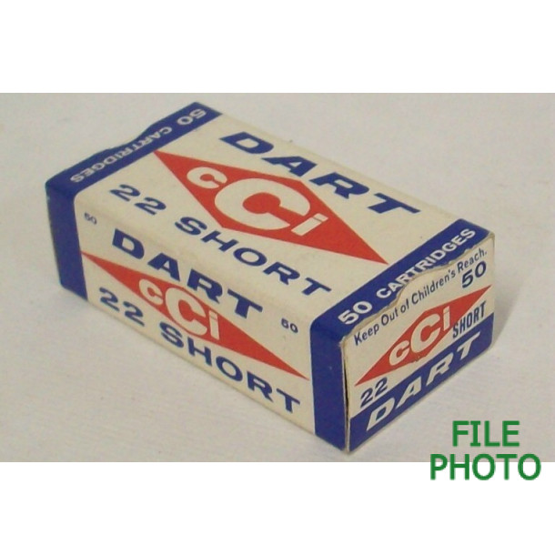 CCI Dart Box of 22 Short Ammuition