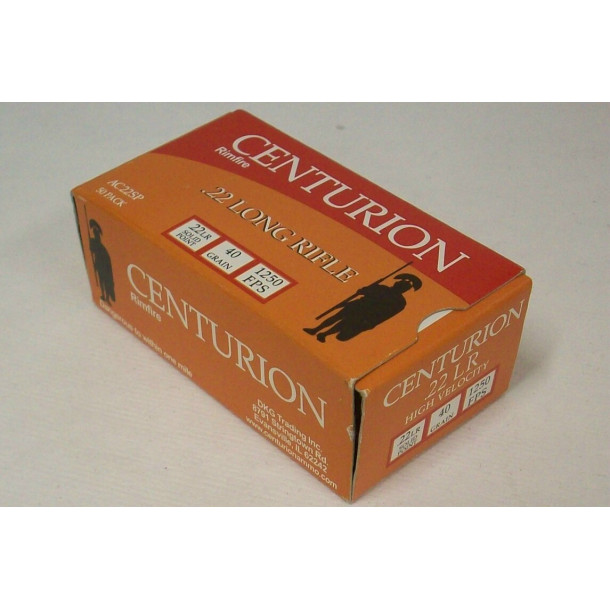 Centurion Box of 22 LR Ammunition Centurion Box of 22 LR Ammunition
