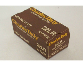 Charles Daly High Velocity Box of 22 LR Ammunition - Partial Box