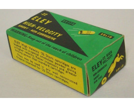Eley High-Velocity Box of 22 Short Ammuition