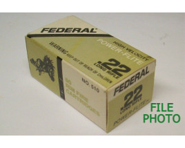 Federal Power-Flite Box of 22 LR Ammunition