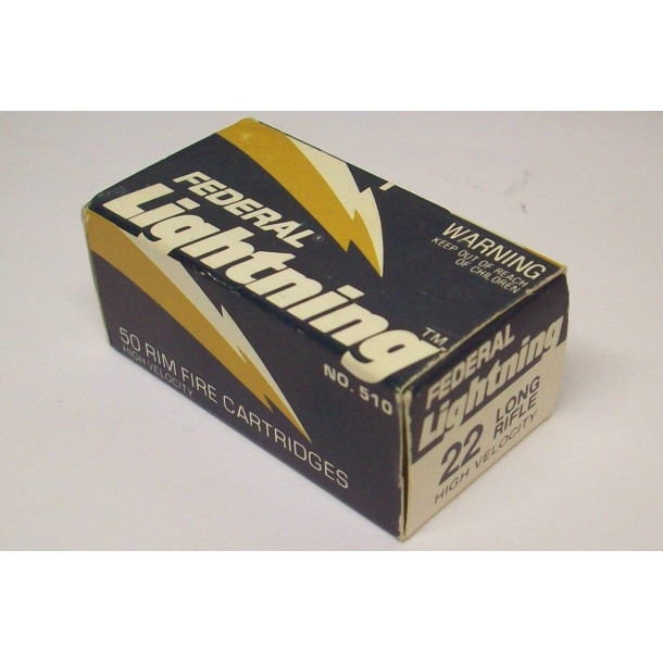 Federal Lightning Box of 22 LR Ammunition