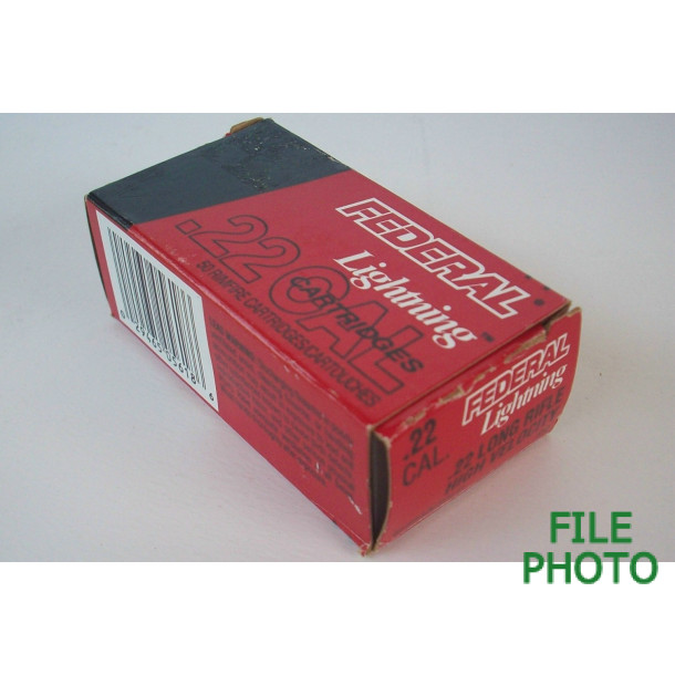 Federal Lightning Box of 22 LR Ammunition