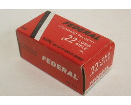 Federal Standard Velocity Box of 22 LR Ammunition