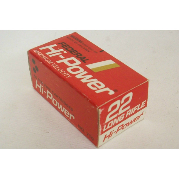 Federal Hi-Power Maximum Velocity Box of 22 LR Ammunition