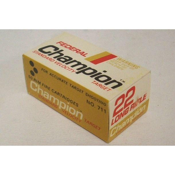 Federal Champion Target Box of 22 LR Ammunition