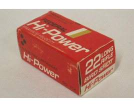 Federal Hi-Power Maximum Velocity Box of 22 LR Bird Shot