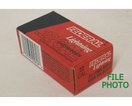 Federal Lightning Box of 22 LR Ammunition