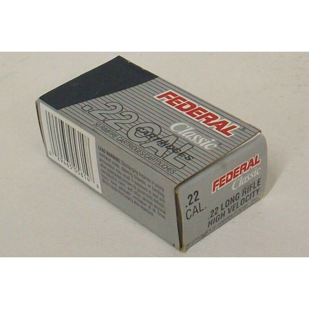 Federal Classic Box of 22 LR Ammunition