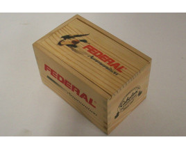 Federal Ammunition / Cabela's Wooden Ammunition Box - Empty