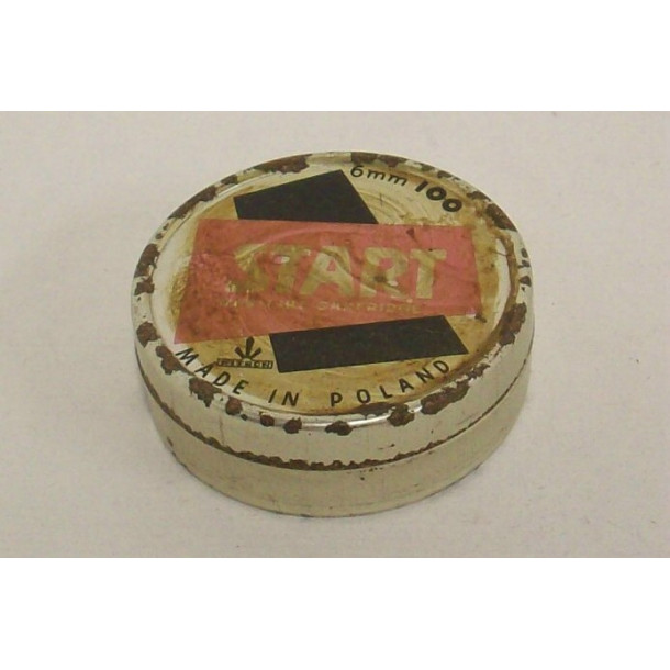 Universal Start Tin of 6mm Blank Cartridges - Partial Tin Universal Start Tin of 6mm Blank Cartridges - Partial Tin