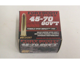 Fort Scott Munitions Box of 45-70 Govt. 300 Grain FSM TUI Rifle Ammunition