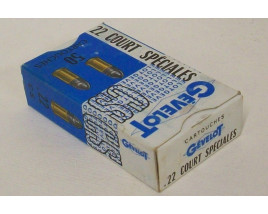 Gévelot CS Box of 22 Short Ammunition