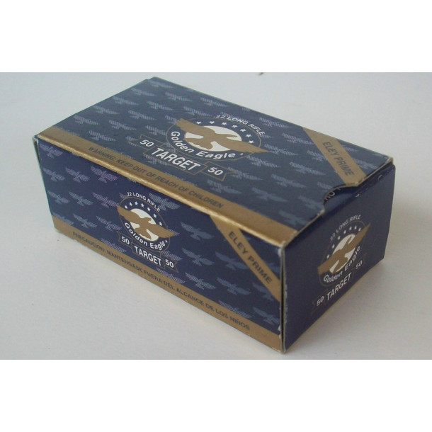 Aguila Golden Eagle Target Box of 22 LR Ammunition