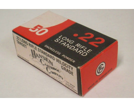 Hansen Cartridge Company Box of 22 LR Ammunition