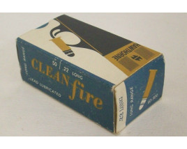 Montgomery Ward Hawthorne Clean Fire Box of 22 Long Ammunition