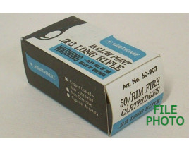 Montgomery Ward Hawthorne Box of 22 LR Ammunition - Hollow Point