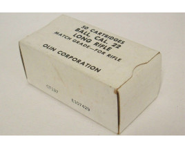 Olin Corporation Rifle Match Grade Box of 22 LR Ammunition